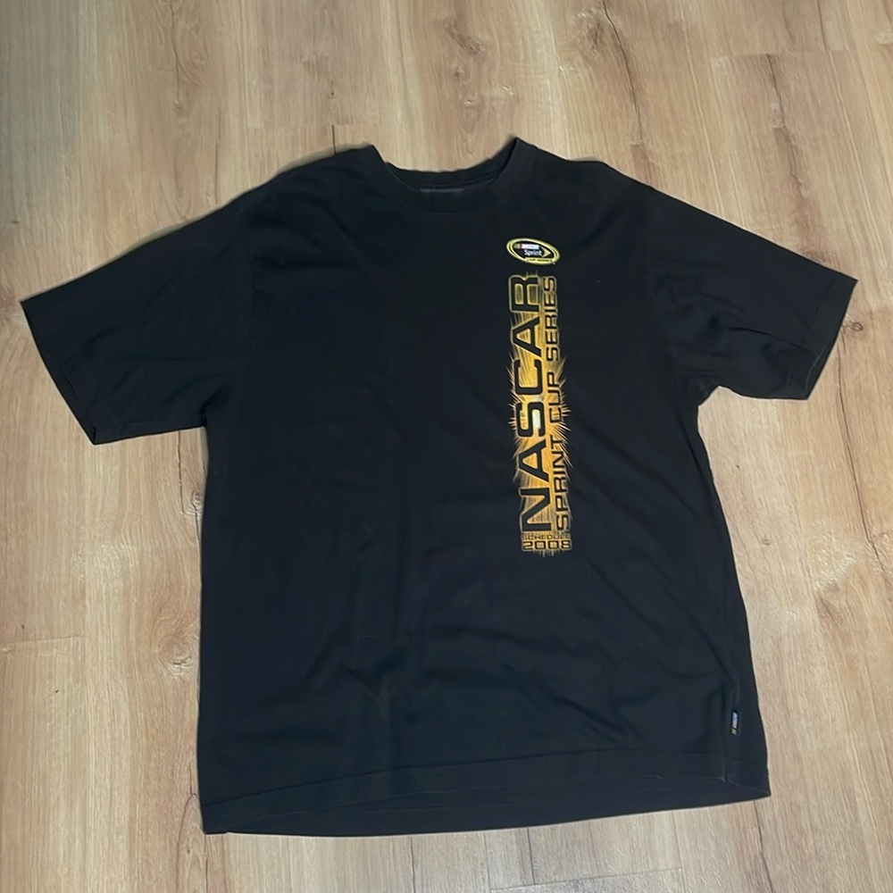 NASCAR‎ 2008 Sprint Cup Series Black T Shirt. Size Large. Great graphics!